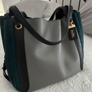 Gently used Coach large tote bag